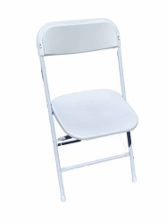 White Folding Chair