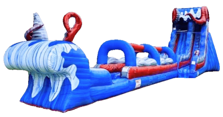 Ocean Battle Water Slide with Slip N Slide