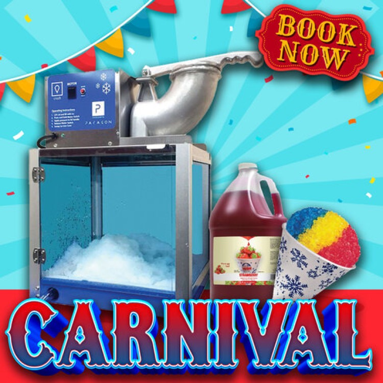 Snow cone machine